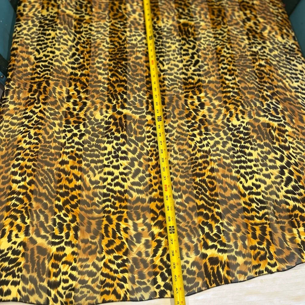 Large Vintage Leopard Scarf